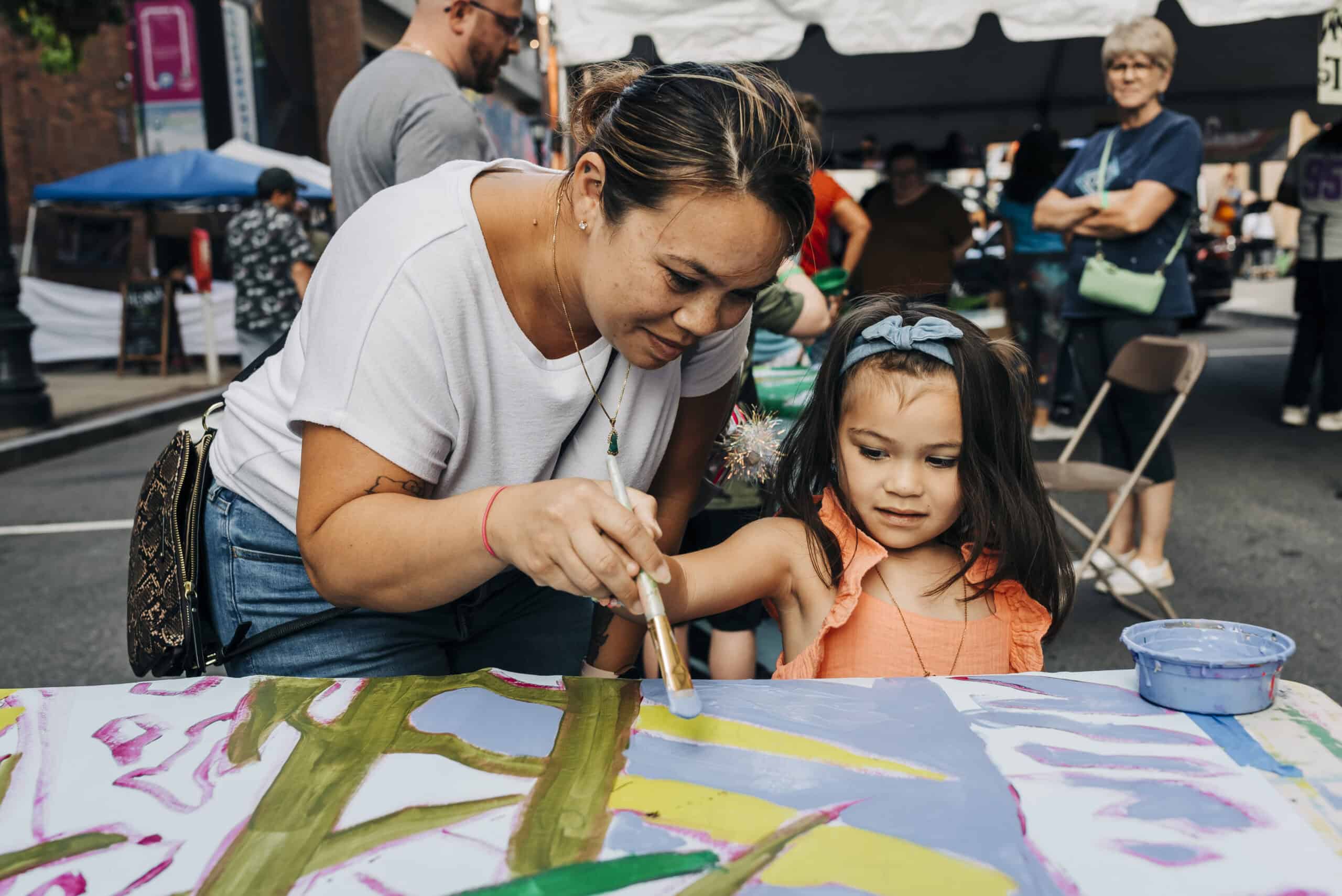 Art Activity Tent & Mural Paint Party